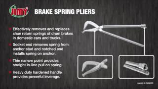 Jimy Tools-Brake spring pliers