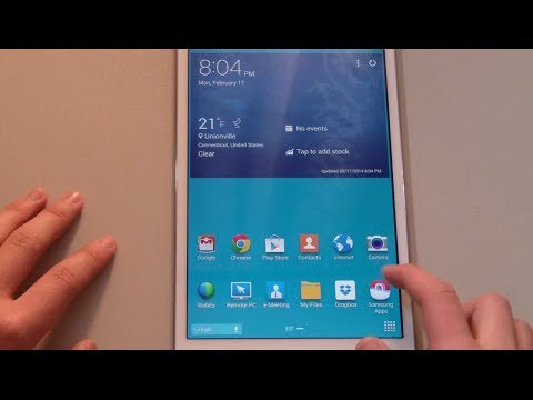 Samsung Galaxy Tab Pro 8.4 Unboxing & First-Look (White)