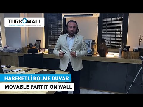 Movable partition wall video