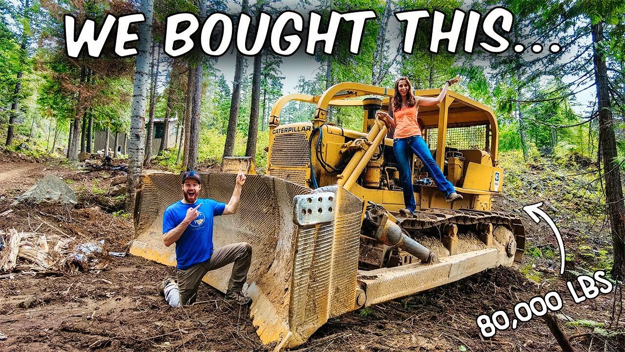 We Bought The Biggest Bulldozer We Could Find || MASSIVE CAT D8