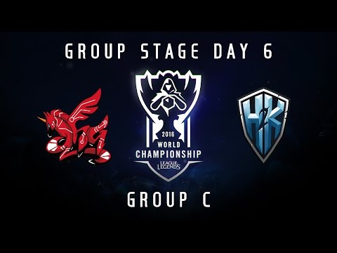 AHQ vs H2K || 2016 World Championship: Group Stage Day 6 - Group C || OCTOBER 8 - 2016