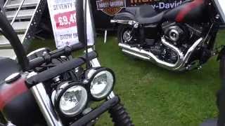 Harley Fat Bob Custom at the Kent Show with MSHD