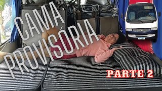 CAMA PROVISRIA 3 EM 1 MOTORHOME VOLARE A8 PARTE 02