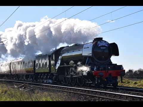 60103 'Flying Scotsman' - The Inaugural Run 25th February 2016