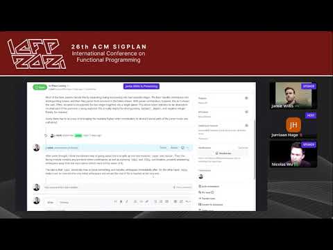 Haskell 2021 - Design Patterns for Parser Combinators (Functional Pearl)