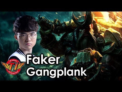Faker picks Gangplank