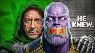 Thanos Was Right About Tony Stark But Nobody Listened