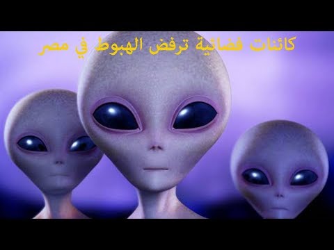 كائنات في مركبة فضائية ترفض الهبوط في مص