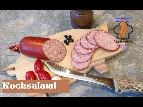 Kochsalami einfach selber machen Nr. 151 #wurstselbermachen