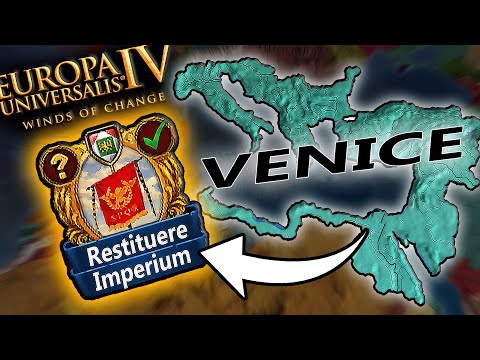 1500s Roman RESTORATION as VENICE in EU4 1.37 Winds of Change