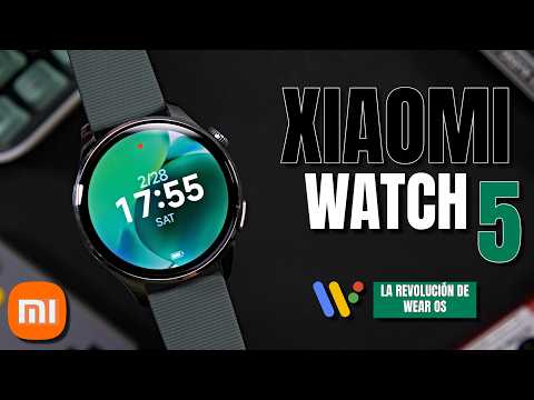 Xiaomi Watch 5 ⌚ The revolution in Wear OS watches! With 6 days of battery life! | Unboxing & Fir...