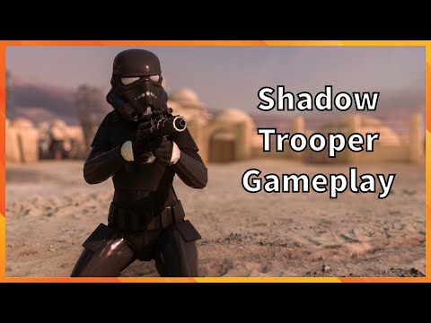 Shadow Trooper Gameplay Star Wars Battlefront 2