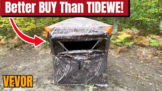 VEVOR See Through Hunting Blind BETTER BUY Than TIDEWE (Hurry this Deal Won't Last!)