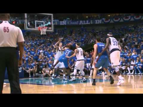 James Harden 29 points (15 in the fourth quarter) vs Dallas Mavericks game 4 NBA Playoffs 2012.05.05