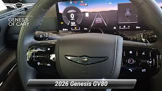 New 2026 Genesis GV80 3.5T Prestige Black AWD, Cary, NC GV801842