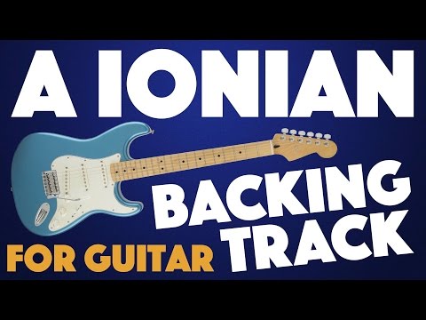 A Ionian (Major) Backing Track