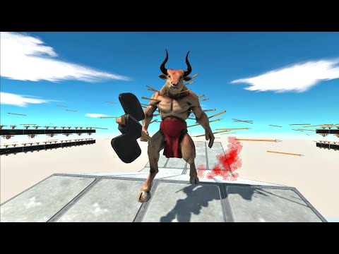 Run through Ballista's attacks - Animal Revolt Battle Simulator