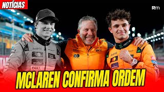 🚨MCLAREN CONFIRMA QUE TERÁ ORDEM DE EQUIPE NO GP ABU DHABI SE NECESSÁRIO / TOYOTA / FERRARI #f1