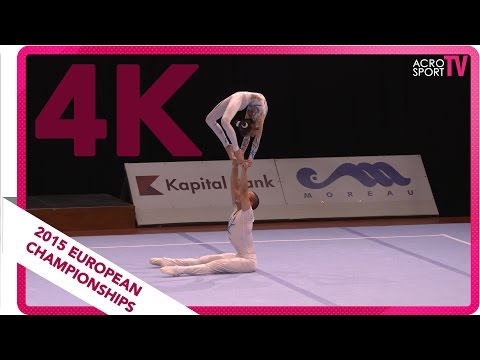 Krasteva, Mitev - Bulgaria - Mixed Pair - Junior all-around final - European Championship 2015