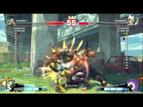 scrubydan [Sagat] vs inakasobo [Bison] SSF4 Japanese Online Ranked Matches - TRUE-HD
