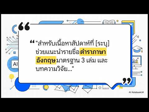 การยกระดับการผลิตสื่อการสอนเชิงสร้างสรรค์ในการจัดการเรียนรู้ด้วยเทคโนโลยีปัญญาประดิษฐ์