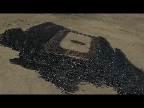 3000 SPARTANS vs 12500 IMMORTALS - Total War: ROME 2