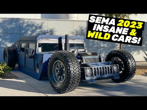 2023 SEMA SHOW COVERAGE - DAY 2 - The Best (And Weirdest) Cars & Trucks