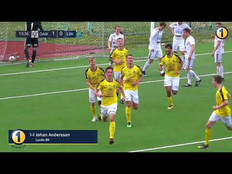 Höjdpunkter Omgång 09: Oskarshamns AIK vs Lunds BK
