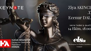 #KEYNOTE B.02 - "Neden Tahkim? Tahkim'in İş Dünyası ve Avukatlar için 