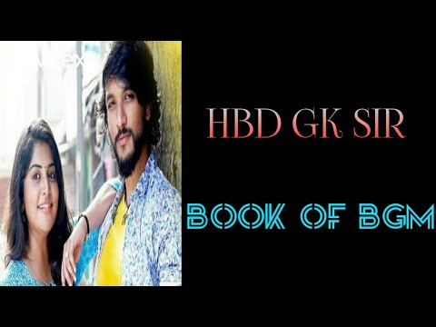 HAPPY BIRTHDAY GOUTHAM KARTHICK SIR || BEST WISHES FROM BOOK OF BGM TEAM || #HBDGKSIR 😊😌😌