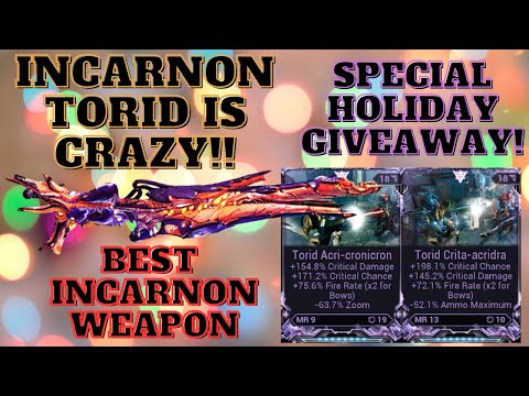 This Warframe Incarnon Torid Build with Riven Is BROKEN !!