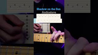 Shadow On The Sun - Audioslave #guitar #guitarcover #guitarlesson