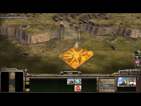 Command Conquer Generals Zero Gla Stealth 1 vs 7 Gla Stealth (GateKeepers Vally Warfare)