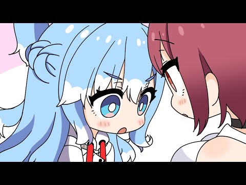 Kobo is verrrry interested in Marine’s melons【Hololive AnimatedClip/Eng sub】【Marine/Kobo】