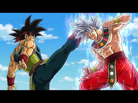 Future Goku returns to the past and Bardock freaks out when he sees his true God power.