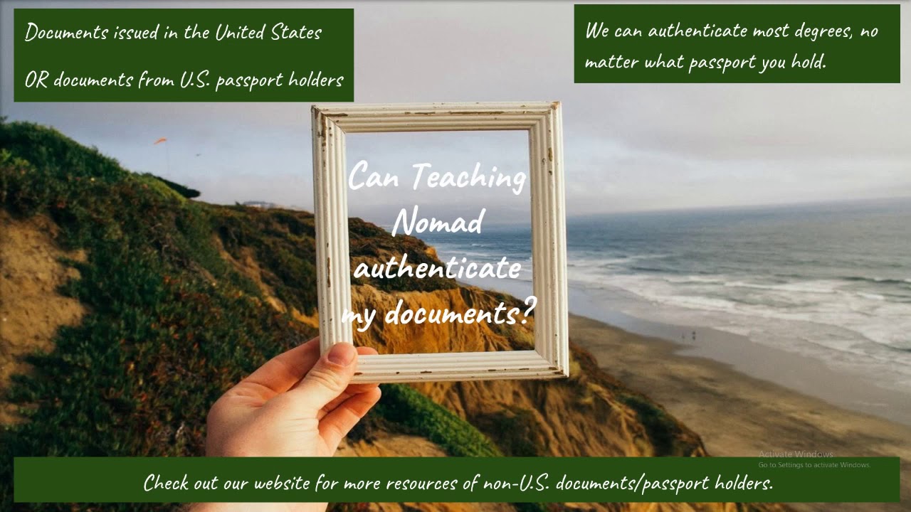 Document Authentication Information