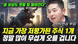 지금 가장 저평가된 주식 1개, 정말 많이 무섭게 오를 겁니다 (박현상 부장)