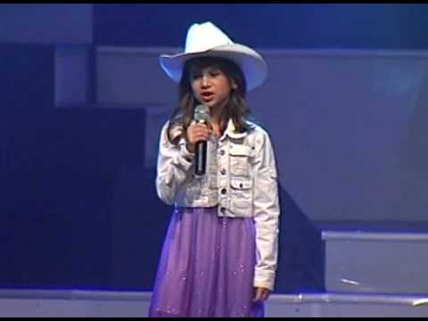 Lydia, 6 years old, yodeling.