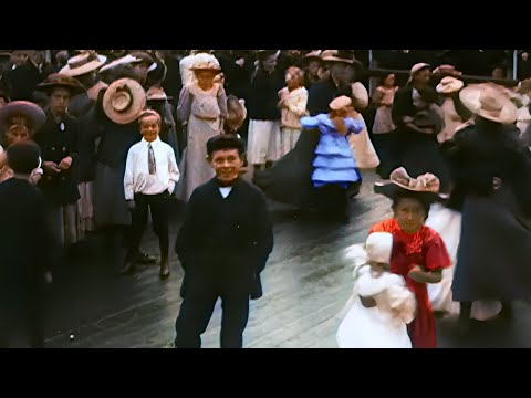 Copenhagen, Denmark, 1900 - 1910 | Remastered with Sound
