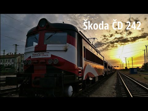 Nézzünk be a vezetőállásra! | Škoda ČD 242