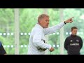 Pressing Masterclass With David Moyes - Small Sided Game
