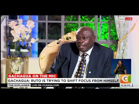 Rigathi Gachagua: State House has become a crime scene