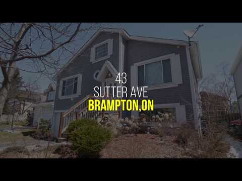 SOLD 43 Sutter Ave. in Heartlake (Brampton) Ontario