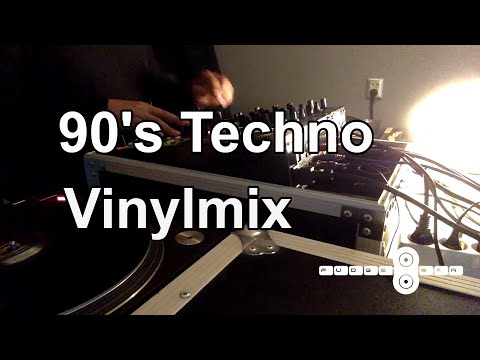 James Hanser - 90's Oldskool Techno vinylmix 12-12-2015