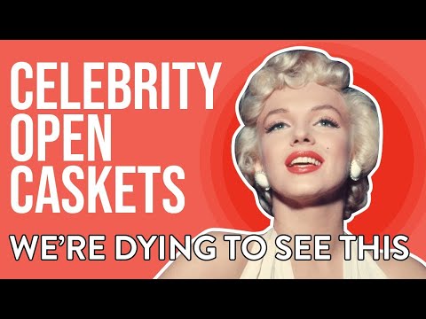 MUST-SEE Celebrity Open Casket Funerals