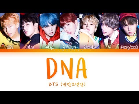 BTS (방탄소년단) - DNA [Color Coded Lyrics/Han/Rom/Eng/가사]