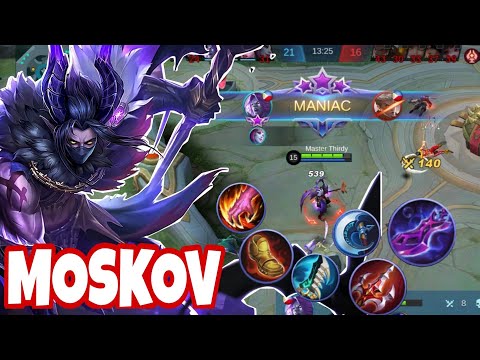 Insane Outplay Moskov Twilight Dragon 100% MVP Streak!! - Moskov by Master Thirdy - MLBB