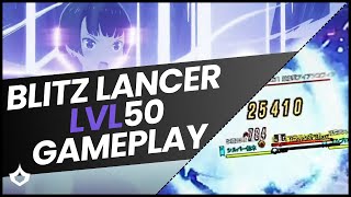Подробности нового класса Blitz Lancer в MMORPG Blue Protocol и геймплей на 50-м уровне