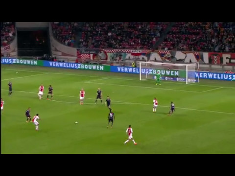 Goal Fernando Lewis Ajax - Go Ahead Eagles (2014/2015)