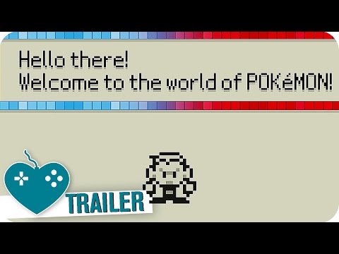 POKEMON ROT, BLAU, GELB Trailer (2016) 3DS